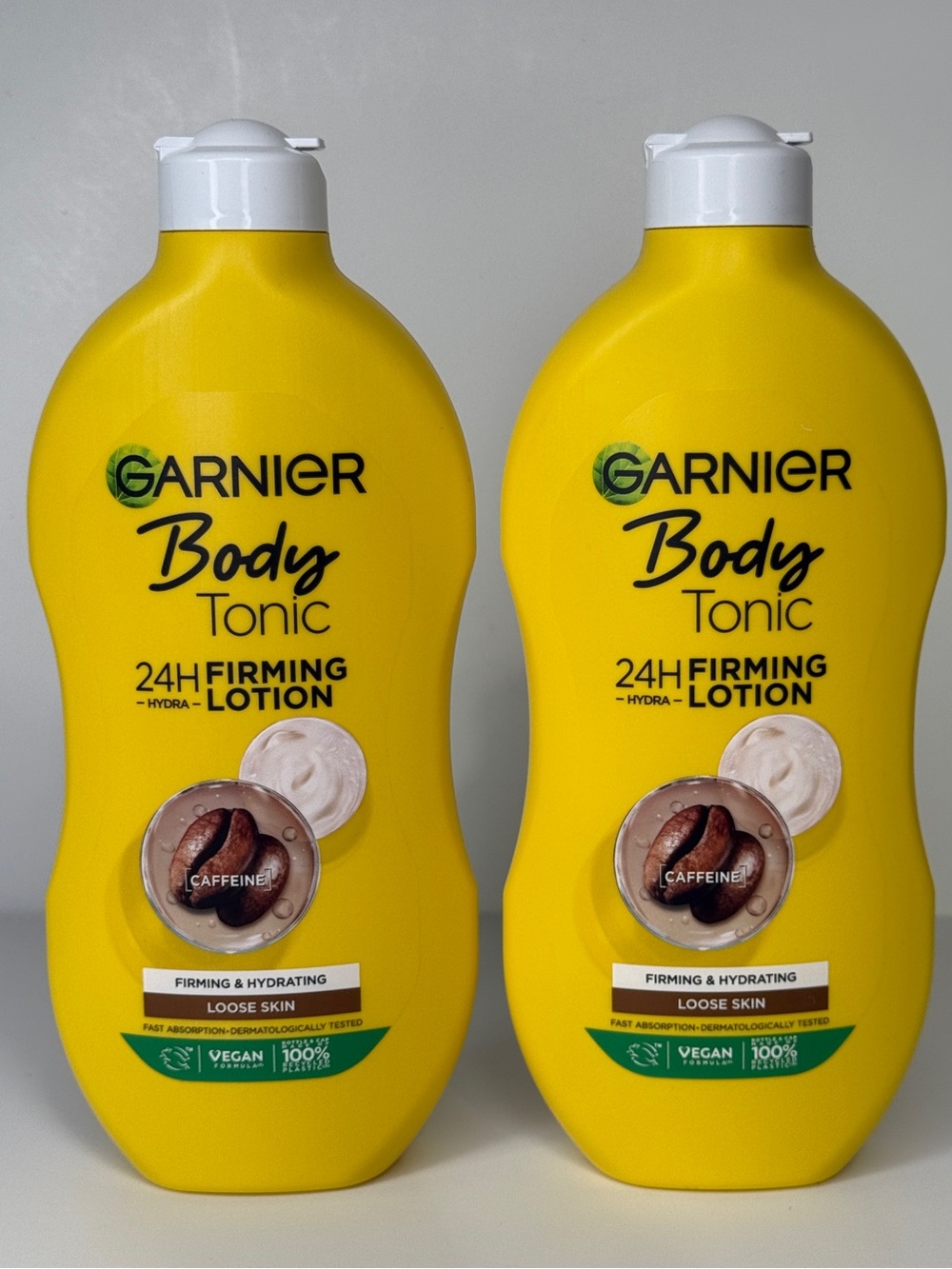 Garnier Body Tonic 24H Firming Lotion 13.5 oz each Lot of 2